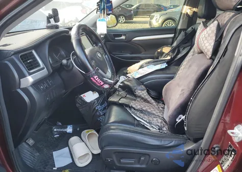 2017 Toyota Highlander Se из США, поврежденный, VIN 5TDJZRFH5HS397564